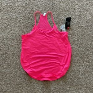 Under armour neon pink tank. Xs